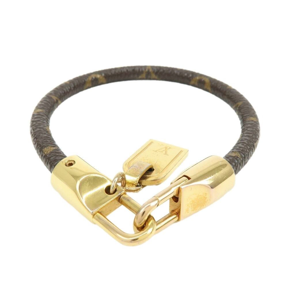 Louis Vuitton Monogram Luck It Bracelet Brown